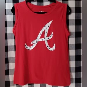 5th & Ocean MLB Atlanta Braves Women's Size Medium Muscle Tank